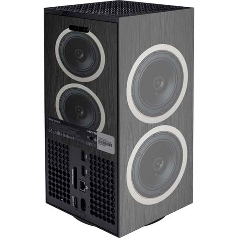 Boom Box Speakers XBox Series X Digital Edition Console Skin